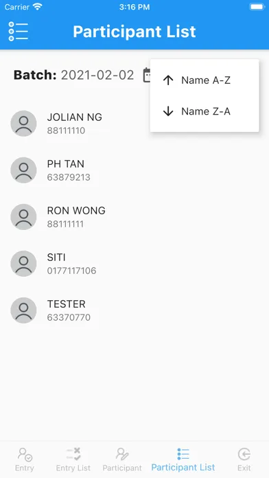 Entry Management System (EMS) স্ক্রিনশট