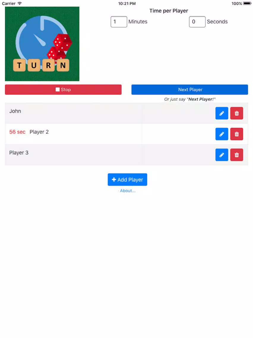 تصاویر Auto Turn Timer iPad 