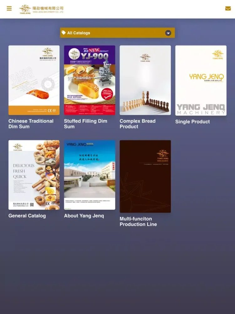 Yang Jenq Machinery iPad 应用截图