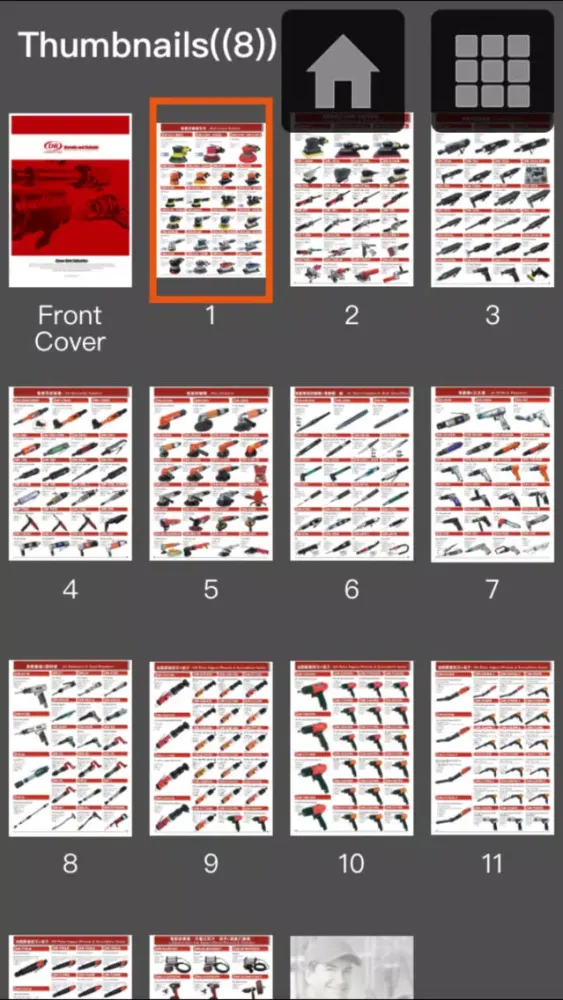 Capturas de pantalla de DR Pneumatic Tools vBook