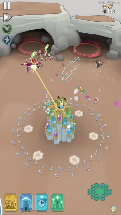 Captures d'écran de North Tower! Merge TD Defense