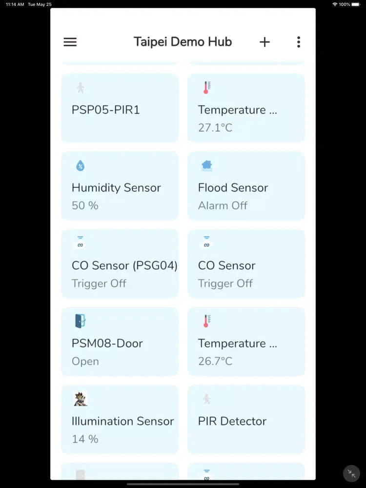 HipoSmart Home Mate iPad  Ekran Görüntüleri