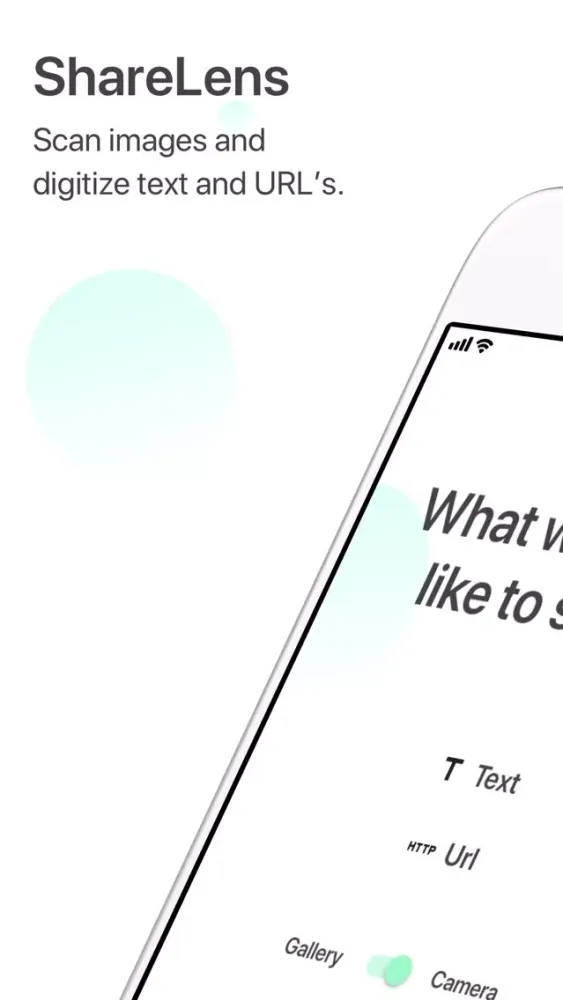 ShareLens - Digitize text Screenshots