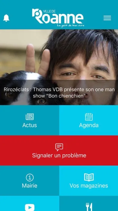 Screenshot di Roanne, l’Appli