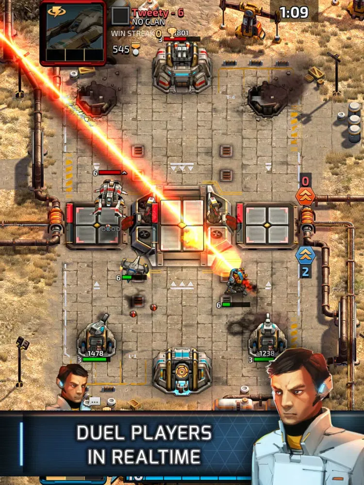 Captures d'écran de Warzone: Clash of Generals iPad 