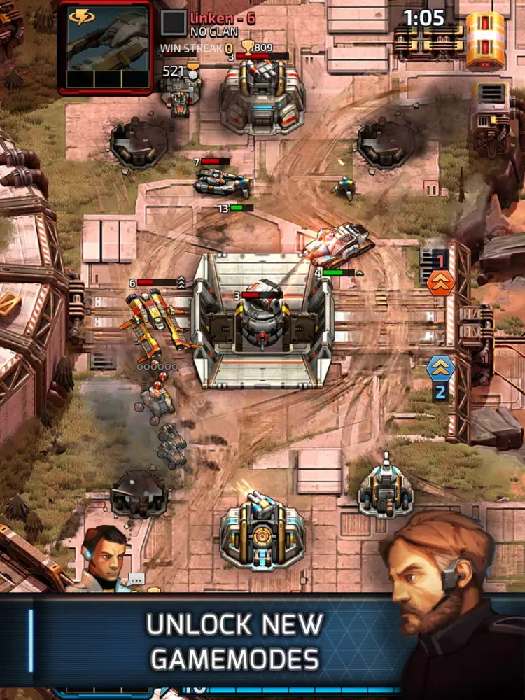 Captures d'écran de Warzone: Clash of Generals iPad 