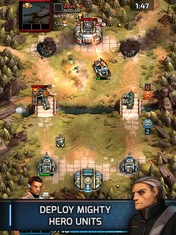 Captures d'écran de Warzone: Clash of Generals iPad 