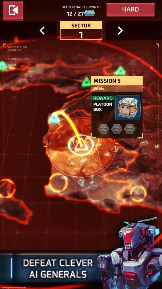 Captures d'écran de Warzone: Clash of Generals