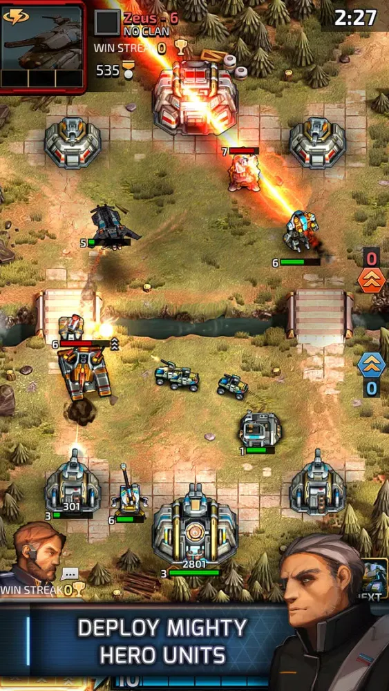 Captures d'écran de Warzone: Clash of Generals