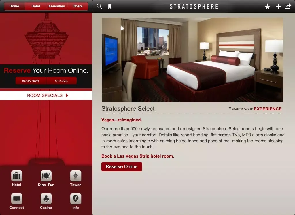 Stratosphere Casino, Hotel & Tower iPad 应用截图