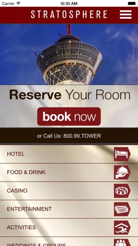 Stratosphere Casino, Hotel & Tower应用截图