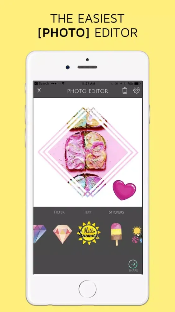 Text on Photo: Effects Editor For Instagram 스크린샷