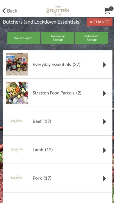 Ảnh chụp màn hình của Stratton Food Hall