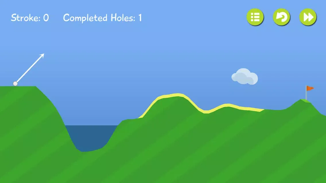 Swipey Golf سکرین شاٹس