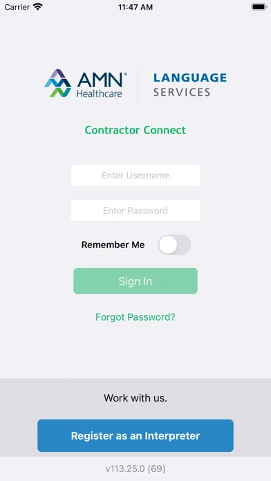 AMN Contractor Connect应用截图