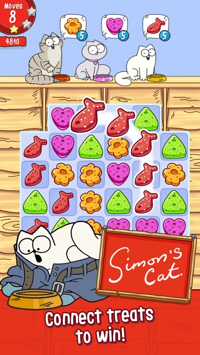 Capturas de tela do Simon's Cat - Crunch Time