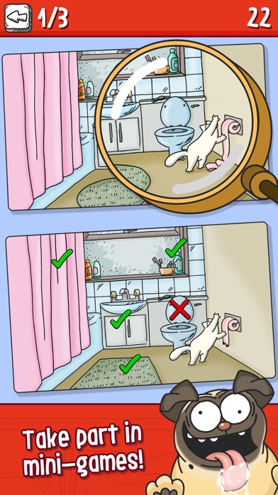 Capturas de tela do Simon's Cat - Crunch Time