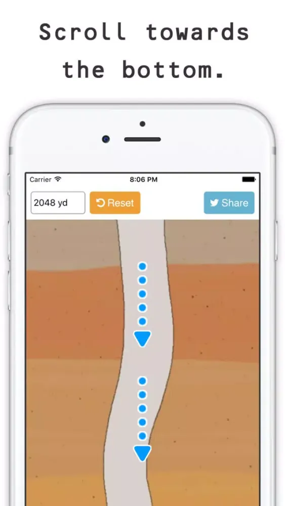 Chase a mole - Best to kill time! Easy scroll game. Screenshots