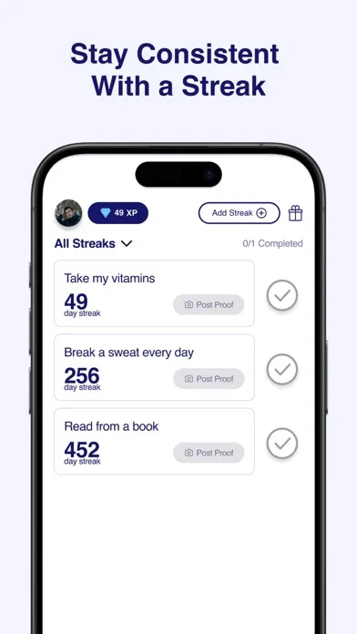 Zrzuty ekranu MyStreaks - Streak Tracker