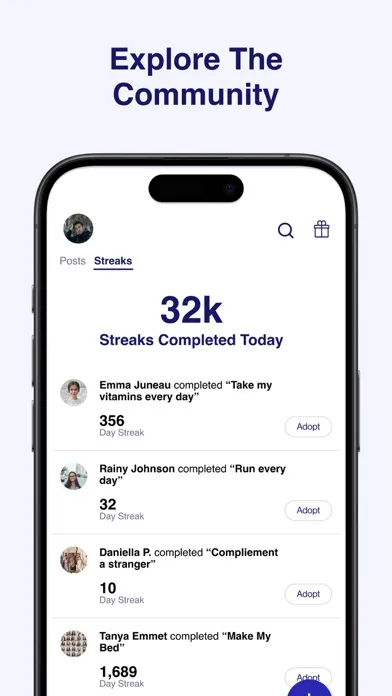 Zrzuty ekranu MyStreaks - Streak Tracker