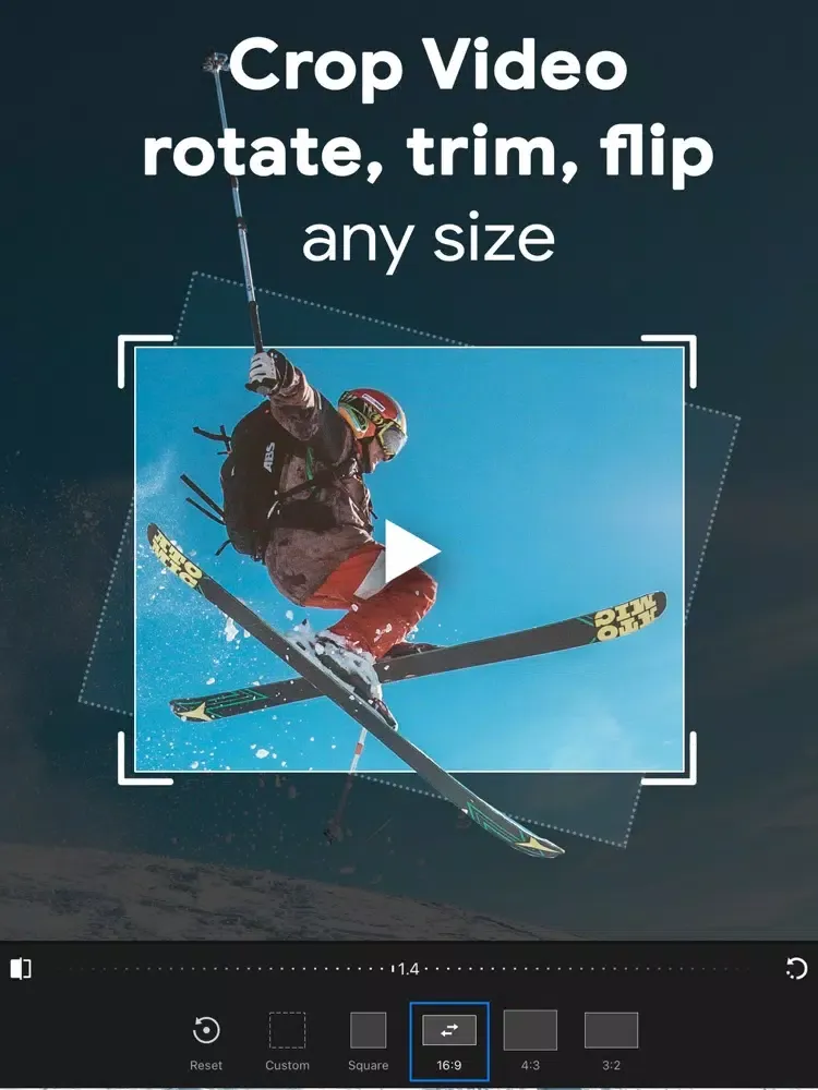 Screenshot di Crop Video - Video Cropper iPad 