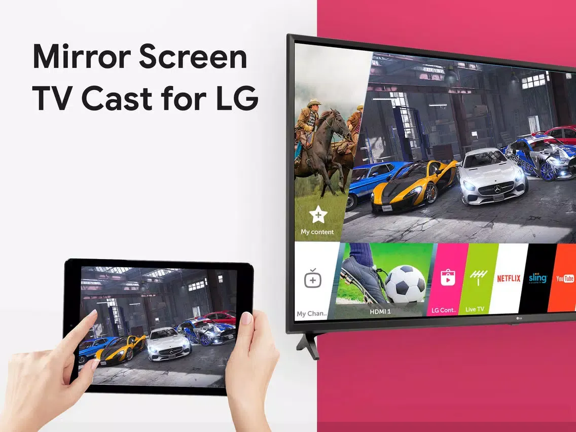 Mirror for LG TV · TV Cast iPad 应用截图