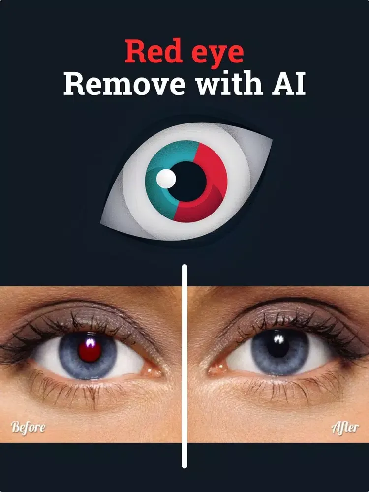 Скриншоты Red eye corrector゜ iPad 