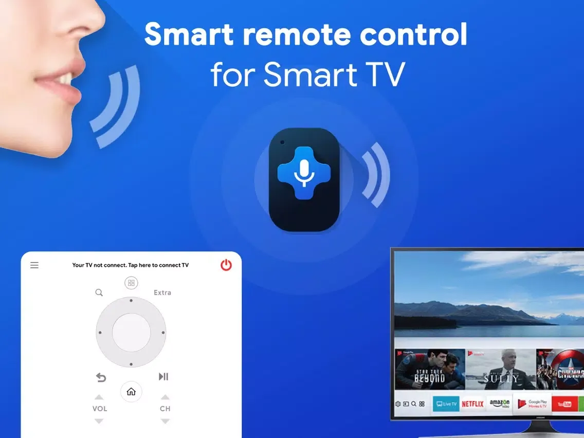 ภาพหน้าจอของ Remote Control for TV Samsung iPad 
