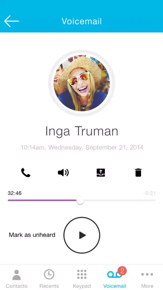 Tangkapan layar Stream Digital Voice