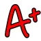 Red Pen Letter Grades