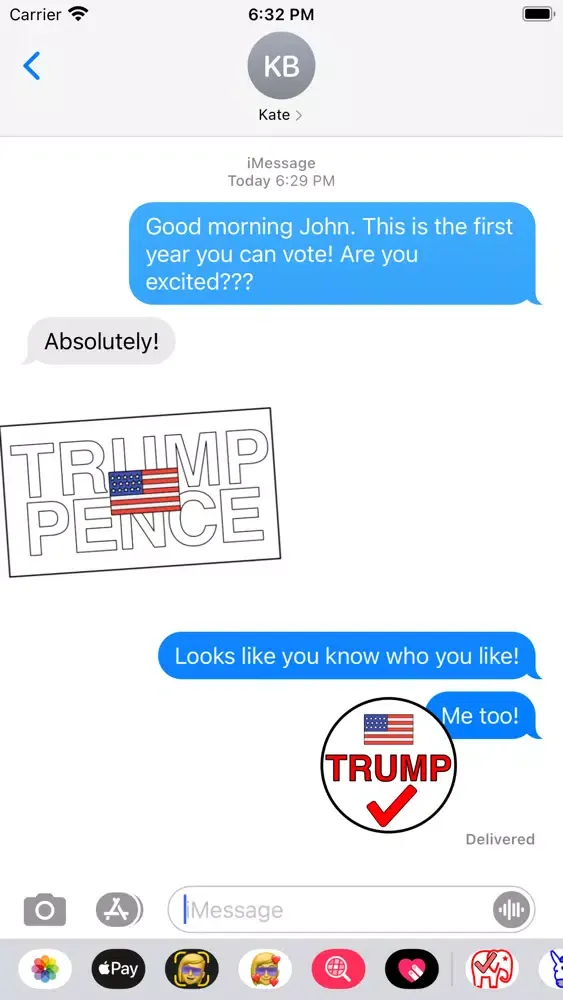 ภาพหน้าจอของ Republican Vote 2020