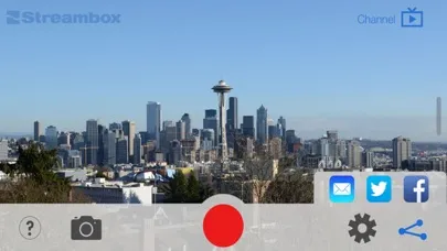 Tangkapan layar Streambox App