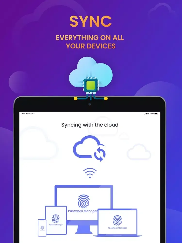 Скриншоты Password Manager Lock iPad 