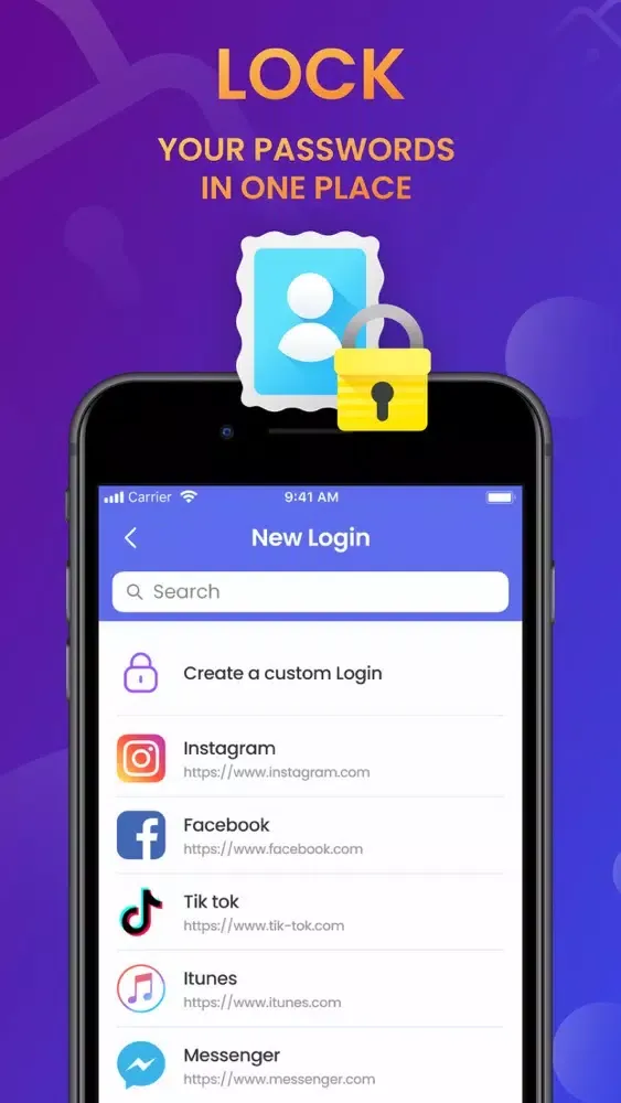 Скриншоты Password Manager Lock