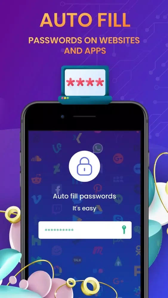 Скриншоты Password Manager Lock