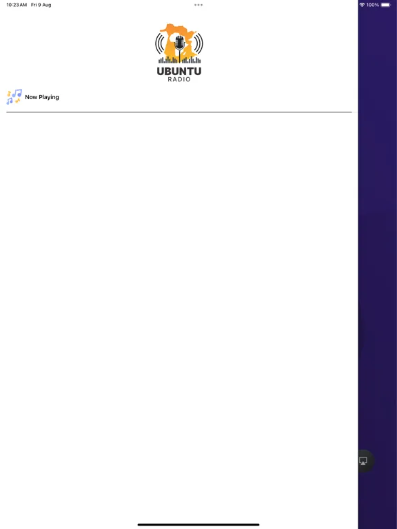 Web Radio UbuntuNB iPad 應用截圖