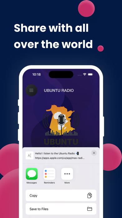 Capturas de pantalla de Web Radio UbuntuNB