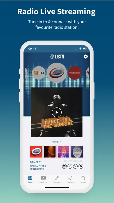 LiSTN Audio App स्क्रीनशॉट