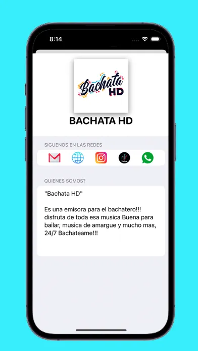 Capturas de tela do BachataHD