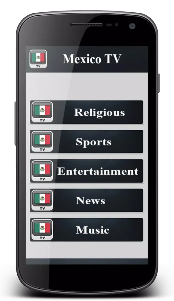 ภาพหน้าจอของ Mexico TV HD Streaming