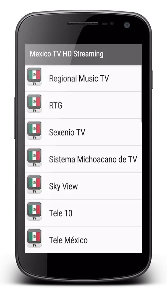 ภาพหน้าจอของ Mexico TV HD Streaming