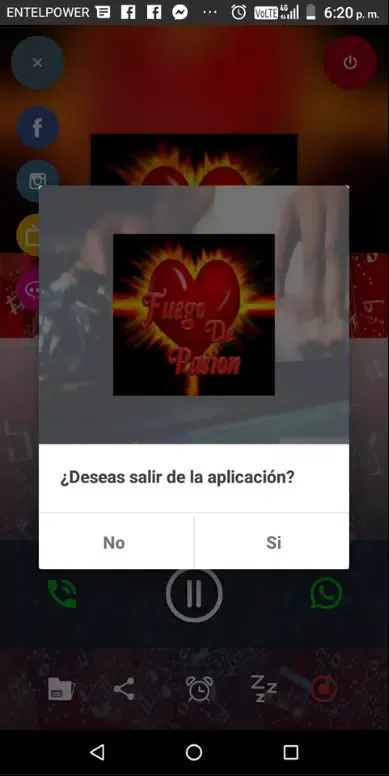 Radio fuego de pasion Screenshots