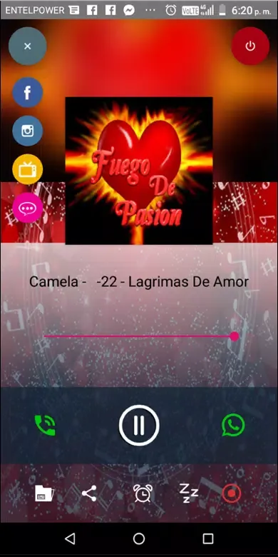 Radio fuego de pasion Screenshots