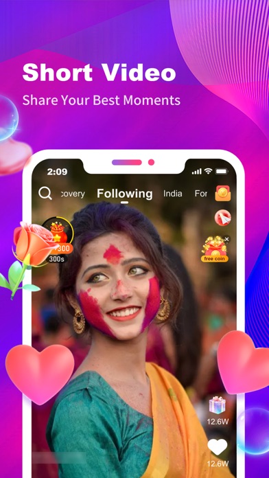 Trendo-Live Video&Short Videos स्क्रीनशॉट
