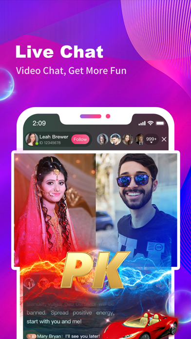 Trendo-Live Video&Short Videos स्क्रीनशॉट