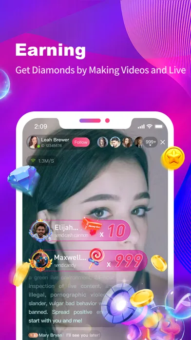 Screenshot di Trendo-Live Video&Short Videos