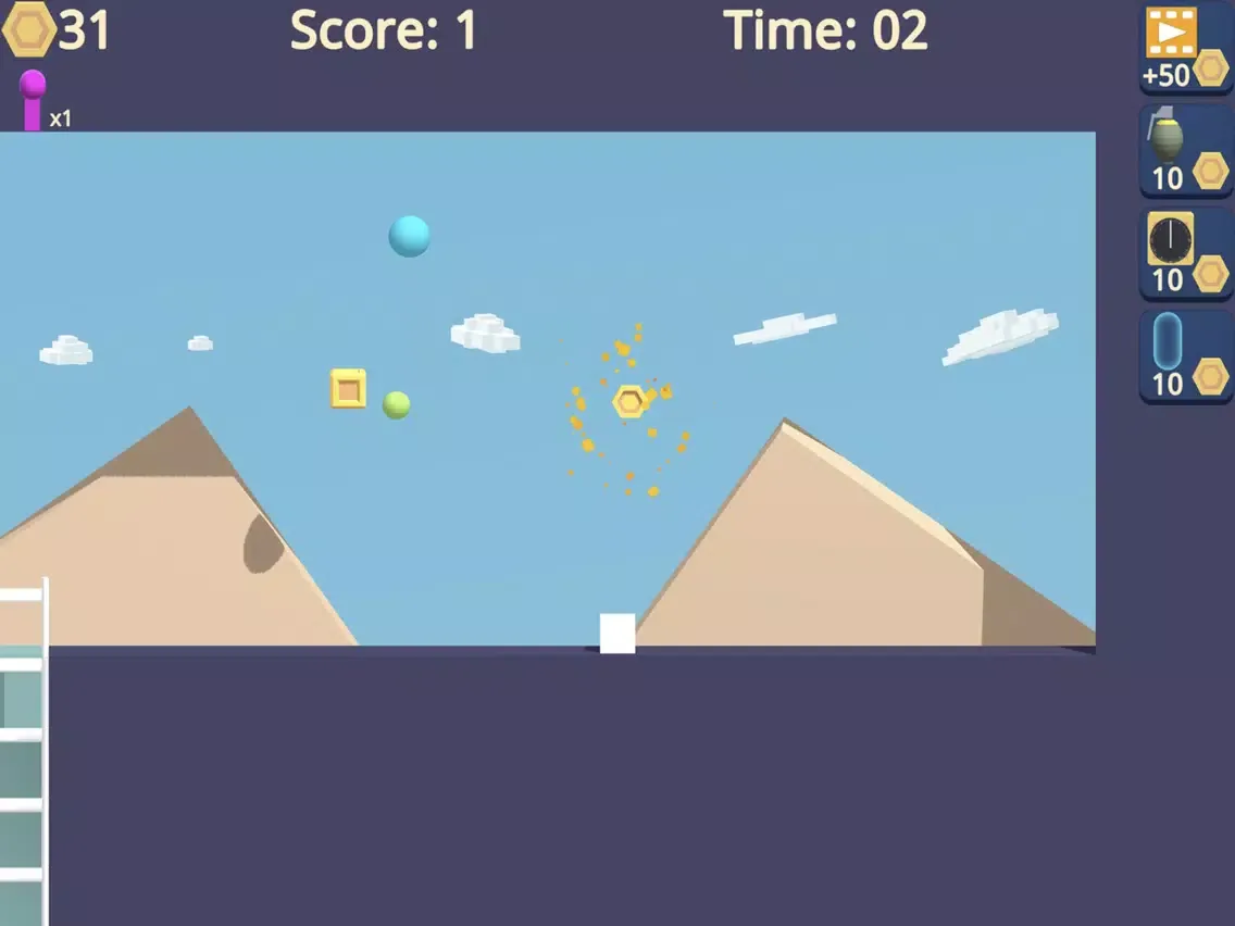 Capturas de tela do Burst Balls iPad 