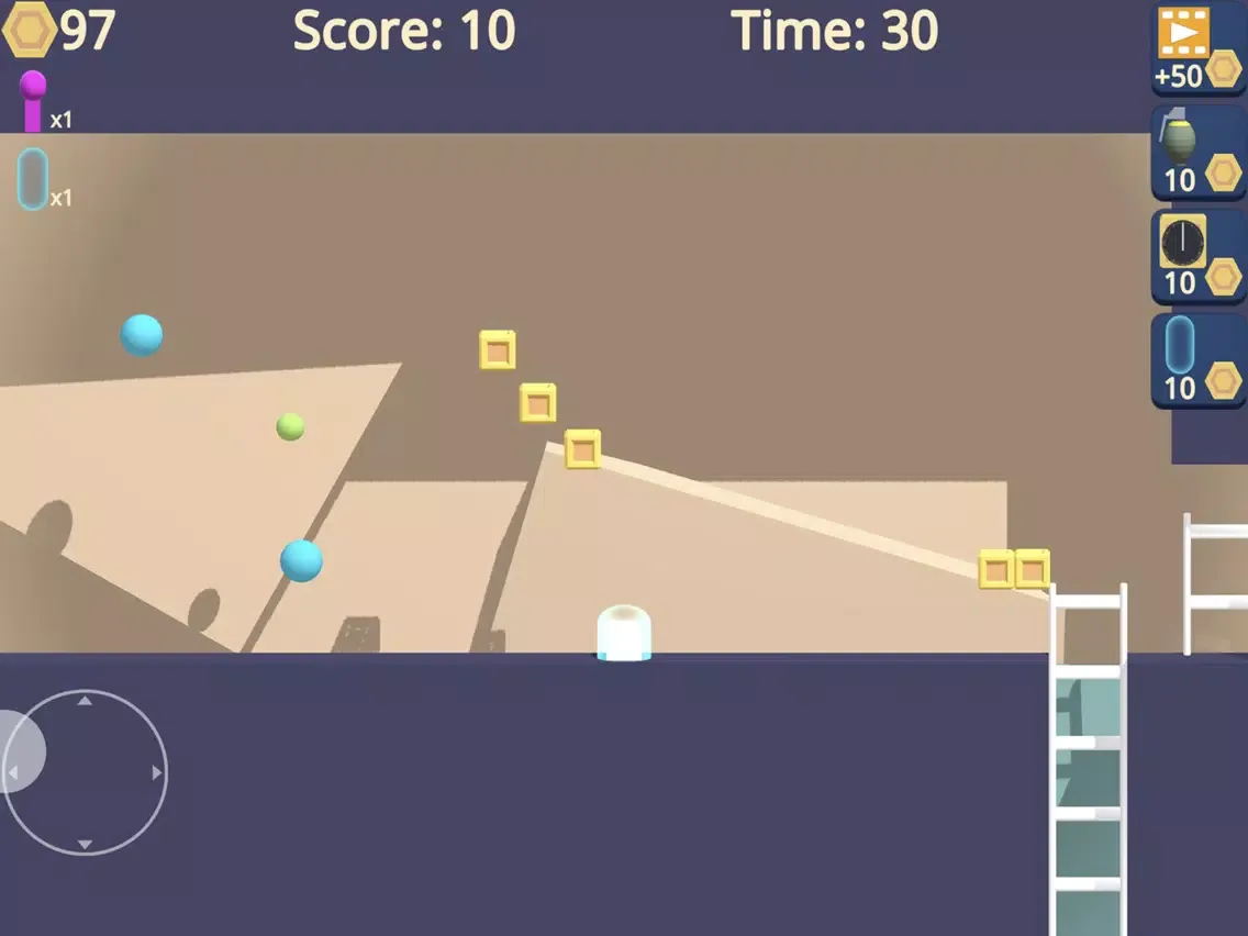Capturas de tela do Burst Balls iPad 