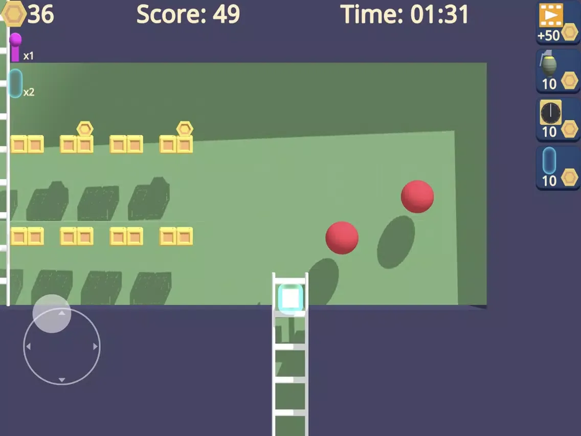 Capturas de tela do Burst Balls iPad 
