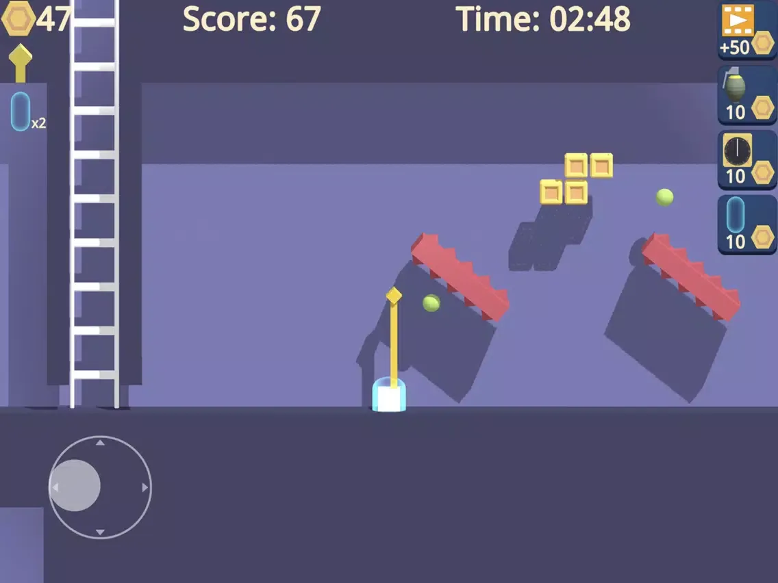 Capturas de tela do Burst Balls iPad 